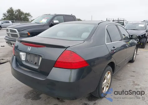 2007 Honda Accord 2.4 Se from USA, damaged, VIN 1HGCM56397A217956